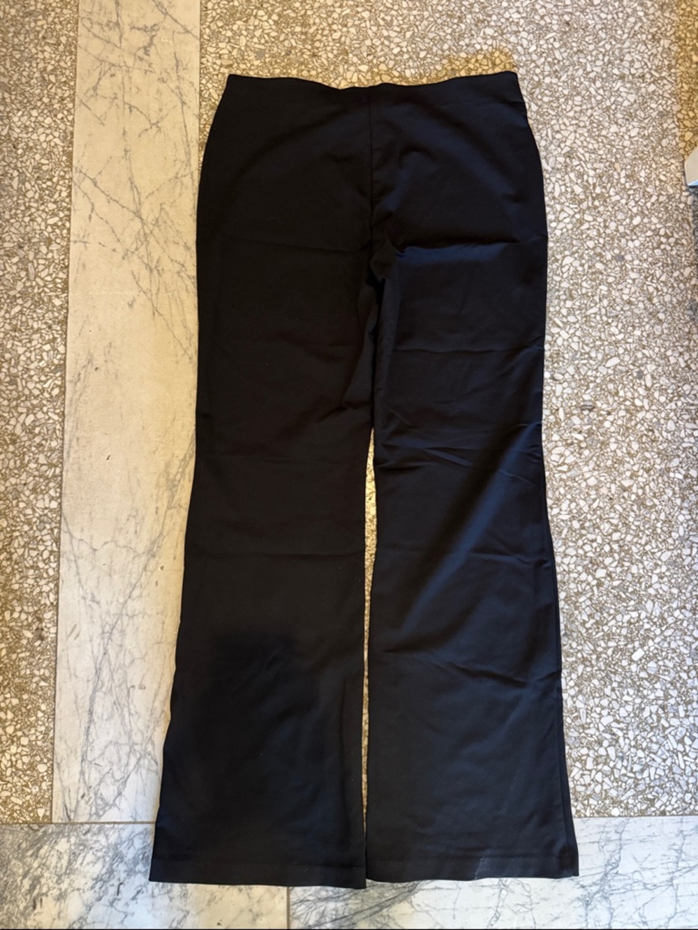 Equestrian Black Flared Pants - Picture 2 of 6